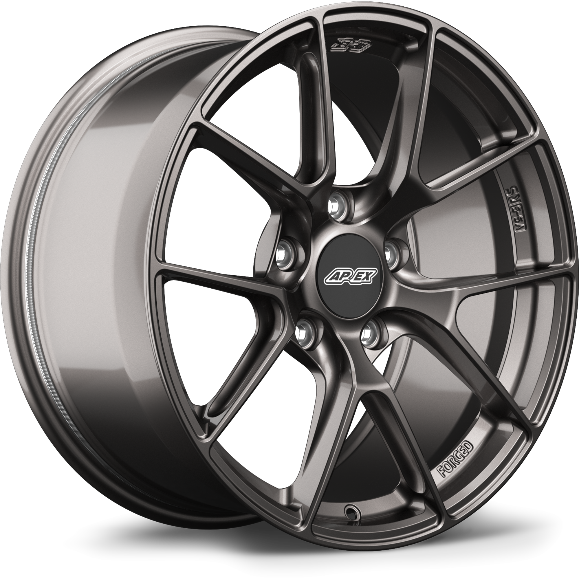 Apex VS-5RS Forged Alloy Wheel 18x9 ET46 5x130 Anthracite 71.6mm CB