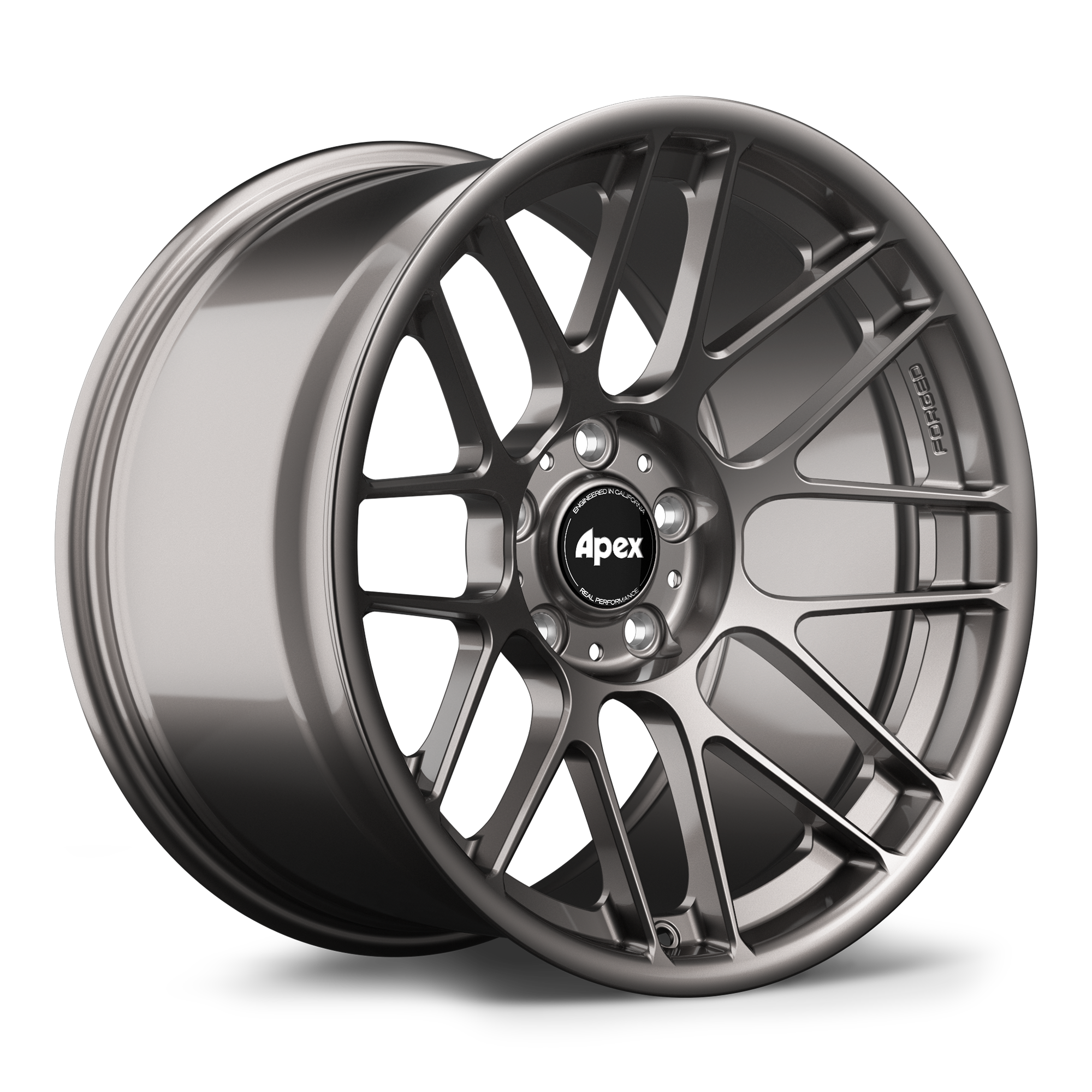 Apex ARC-8RT Forged Alloy Wheel 17x9 ET30 5x120 Anthracite 72.56mm CB