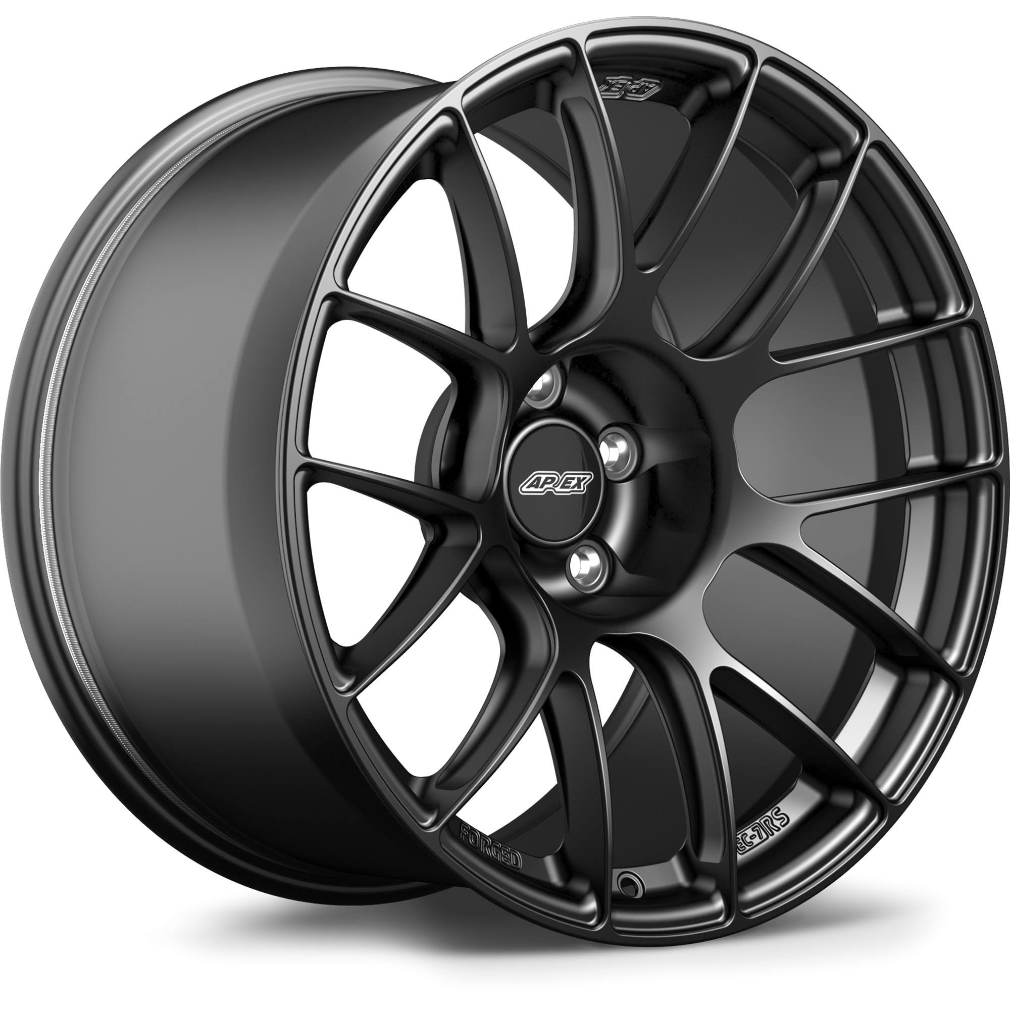 Apex EC-7RS Forged Alloy Wheel 19x11 ET9 5x120 Satin Black 67.1mm CB