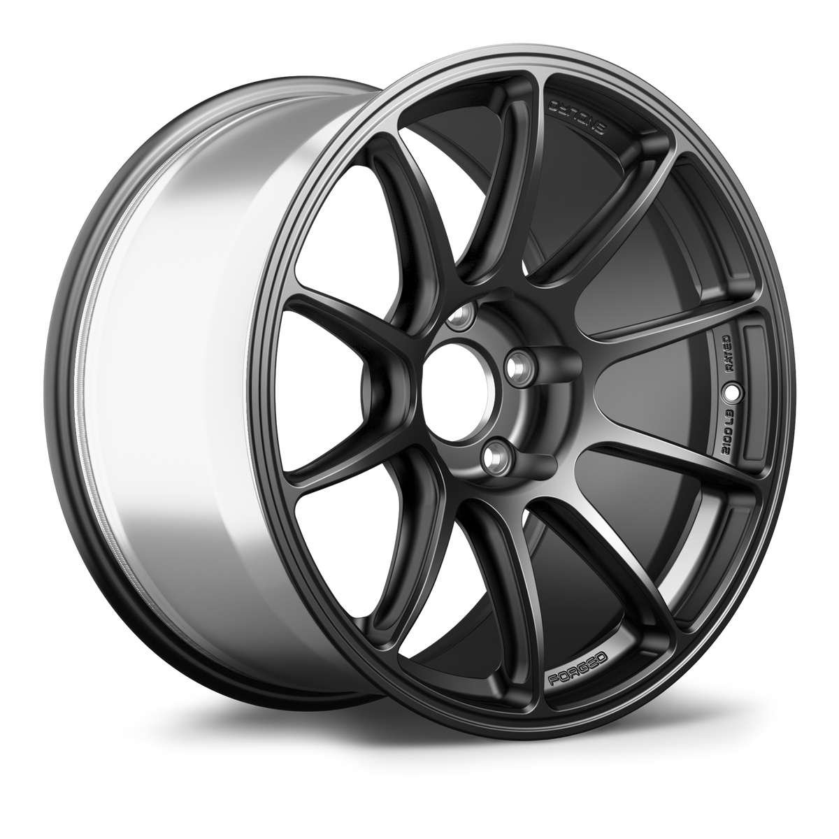 Apex SM-10RE Forged Alloy Wheel 18x10 ET25 5x120 Satin Black 72.56mm CB