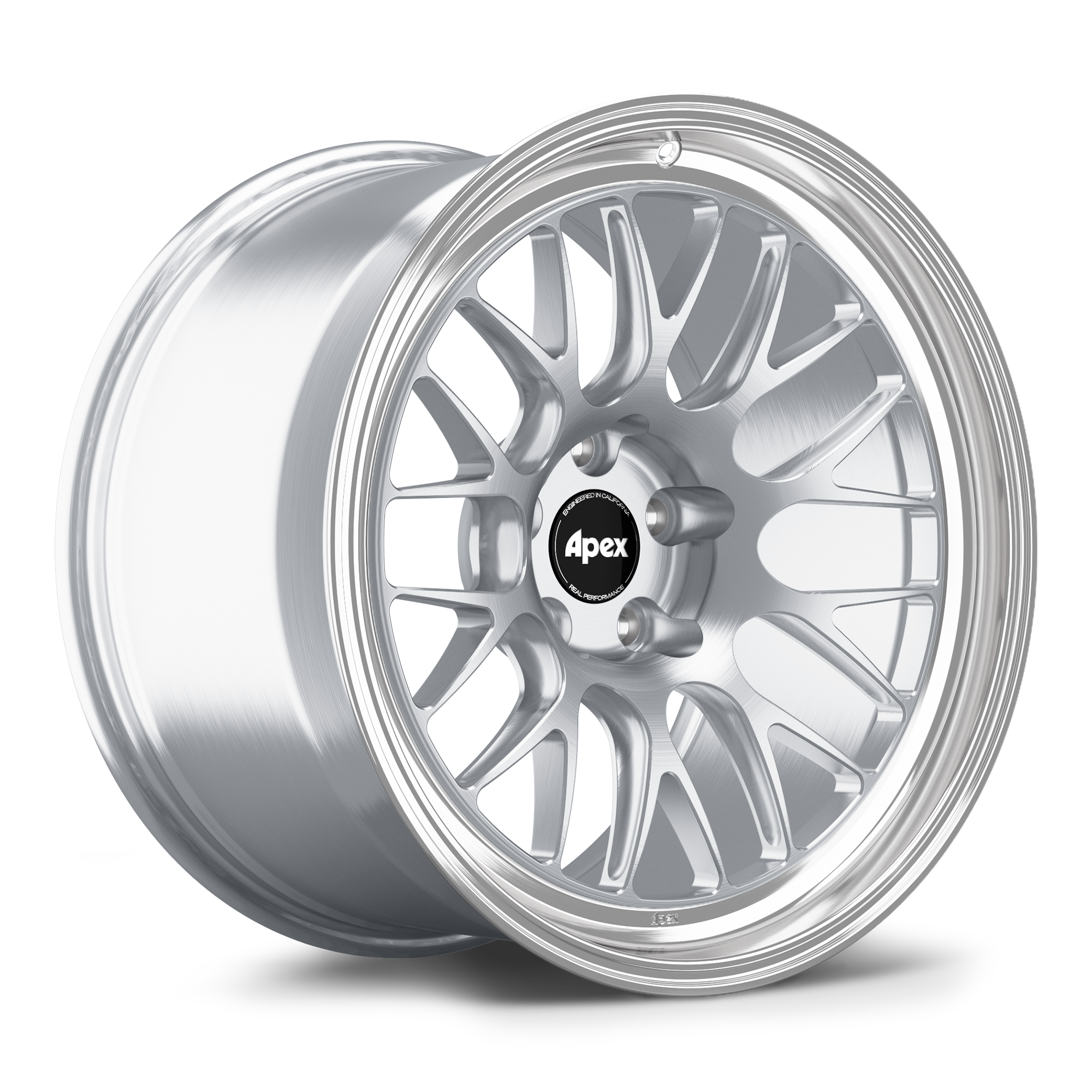 Apex ML-10RT Alloy Wheel 19x11 ET9 5x120 67.1mm CB Brushed Clear - Machined Lip