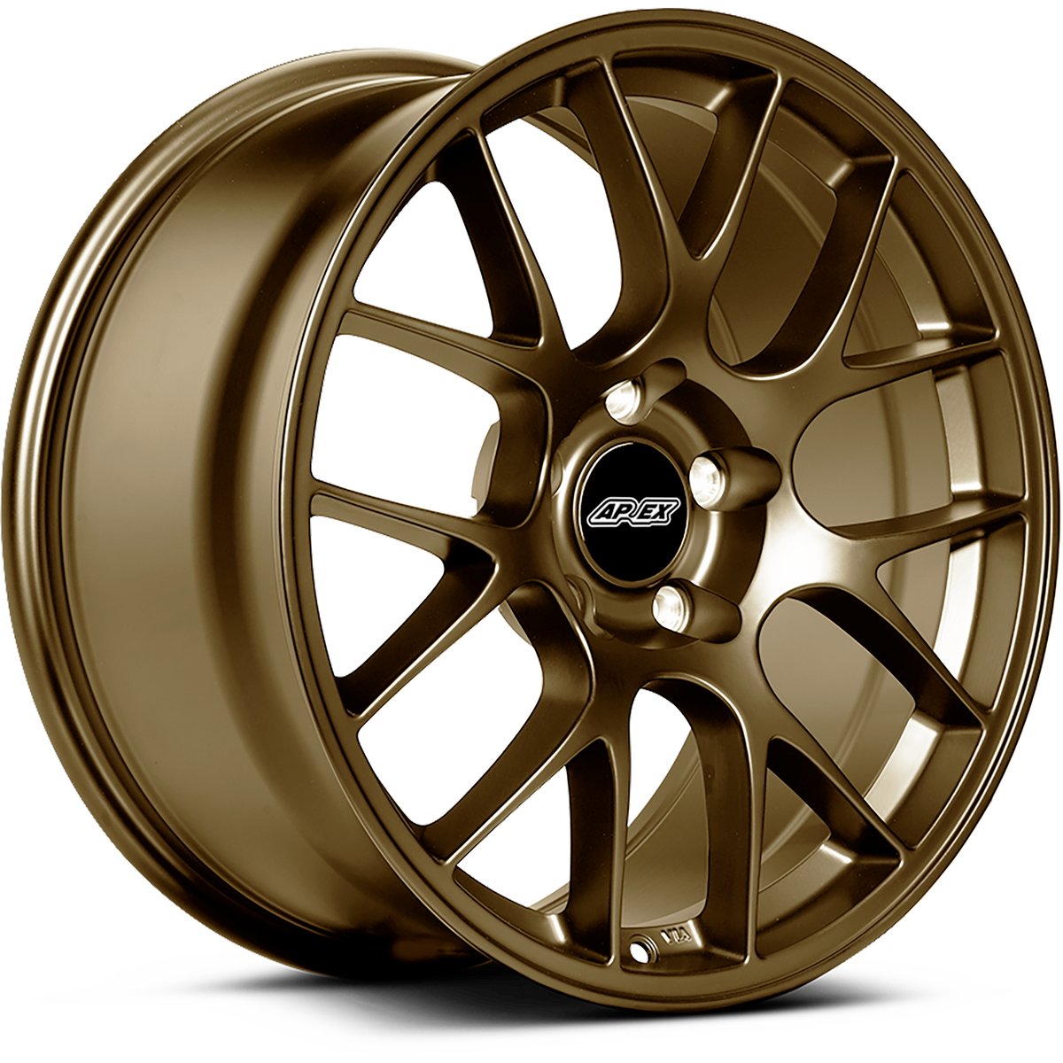 Apex EC-7 Alloy Wheel 18x11 ET57 5x120.65 Satin Bronze 70.3mm CB