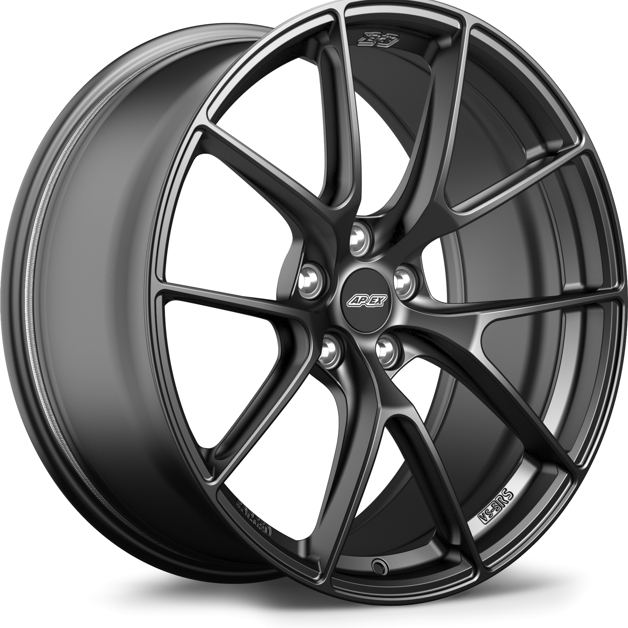 Apex VS-5RS Forged Alloy Wheel 20x9.5 ET29 5x114.3 Satin Black 64.1mm CB