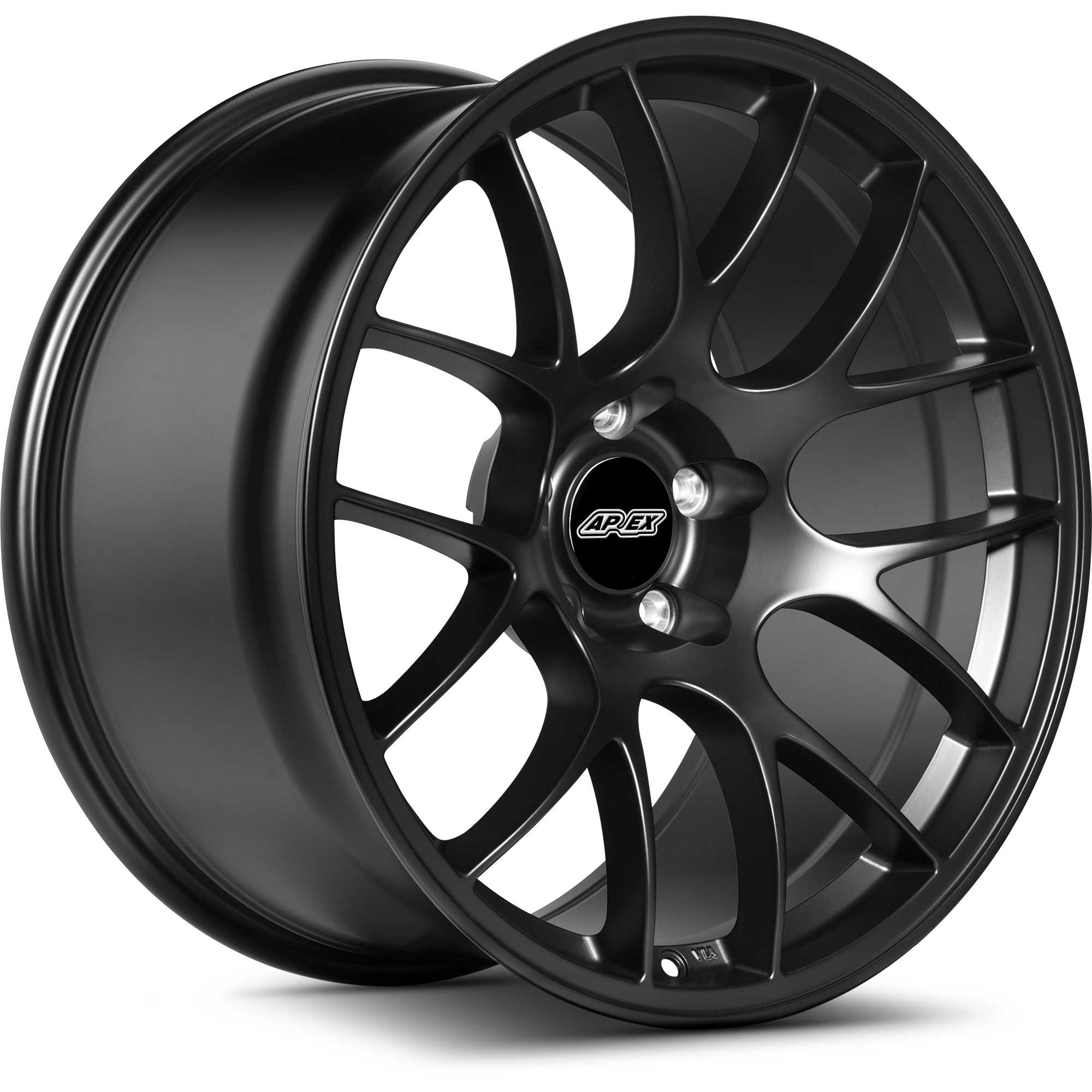 Apex EC-7 Alloy Wheel 19x11 ET44 5x120 Satin Black 72.56mm CB