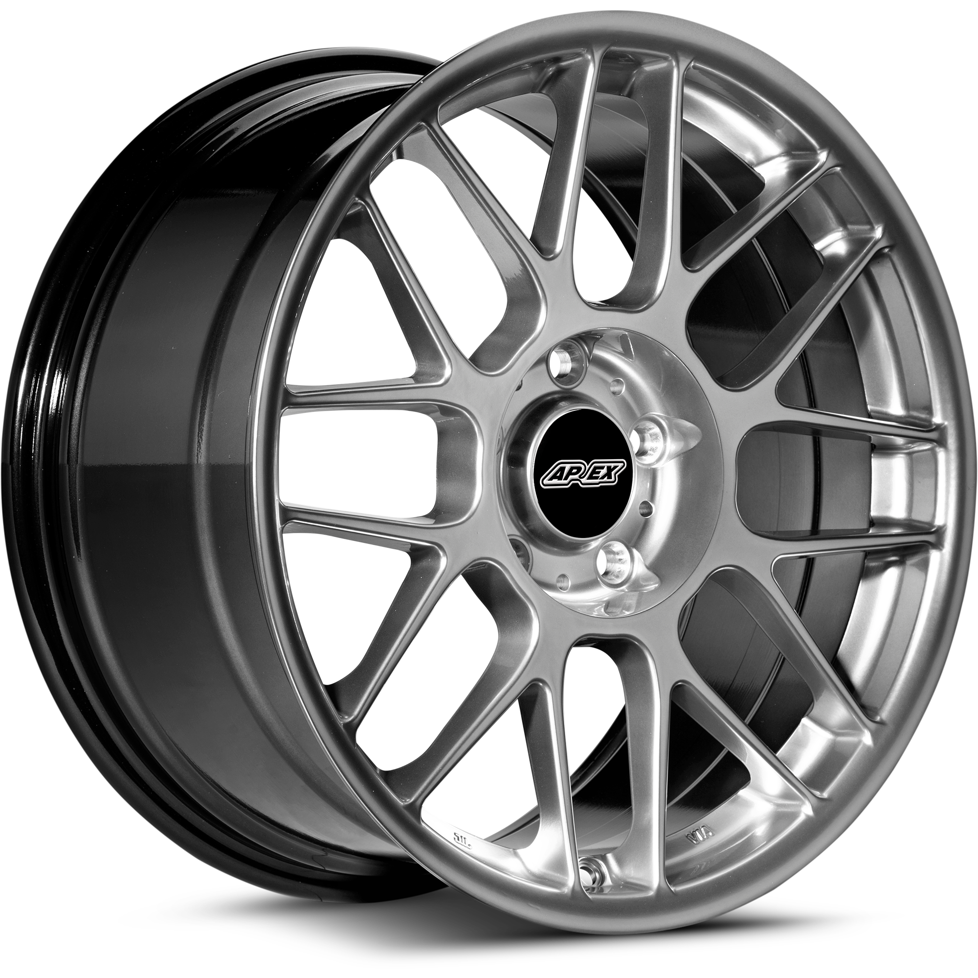 Apex ARC-8 Alloy Wheel 18x8.5 ET38 5x120 Hyper Black 72.56mm CB