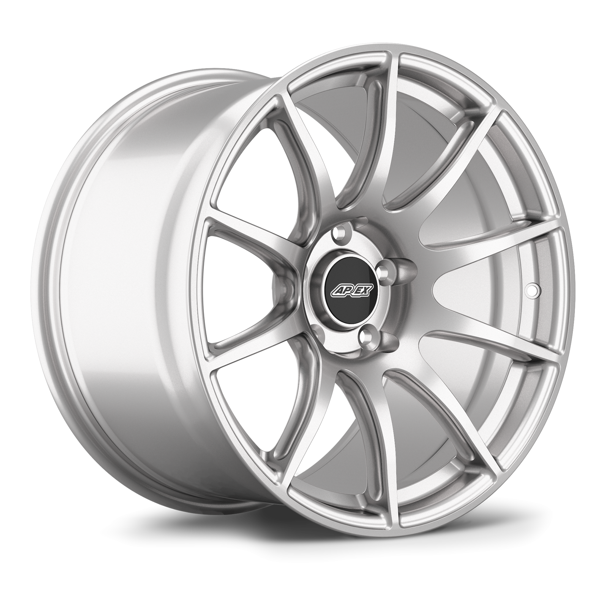 Apex SM-10 Alloy Wheel 18x10 ET25 5x120 Race Silver 72.56mm CB
