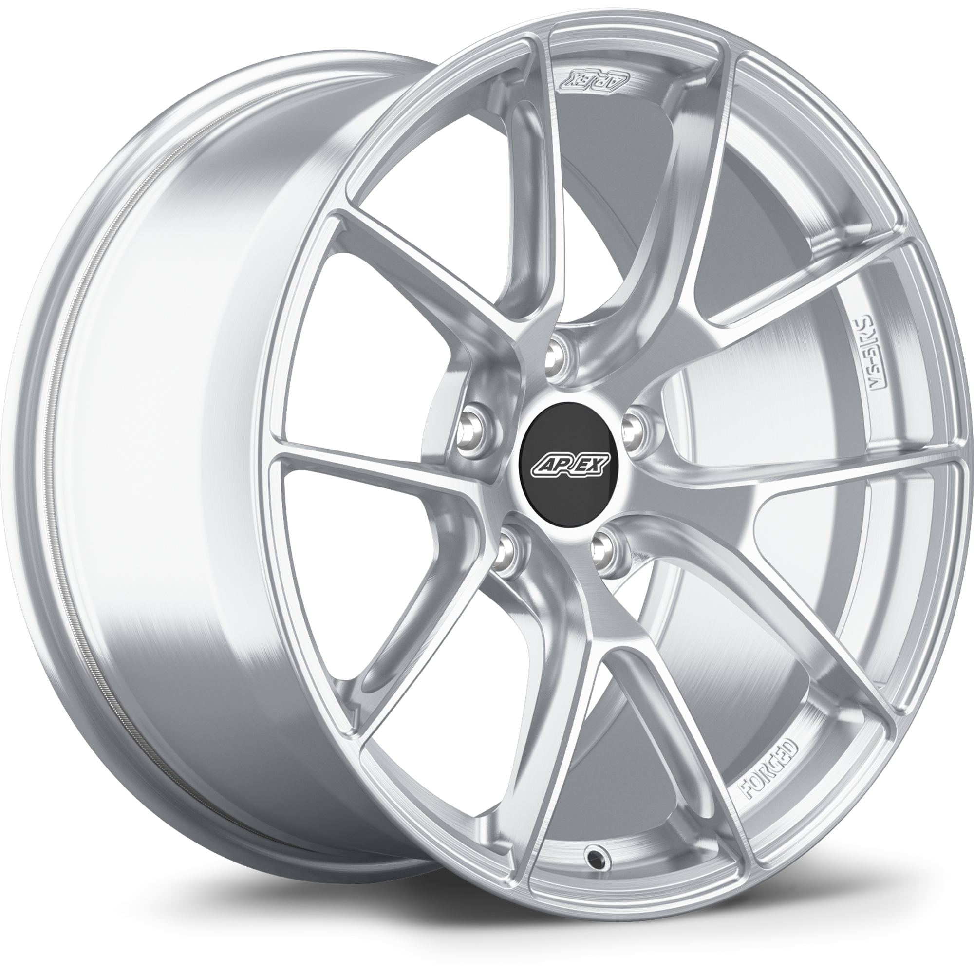 Apex VS-5RS Forged Alloy Wheel 18x9.5 ET45 5x120 Brushed Clear 64.1mm CB