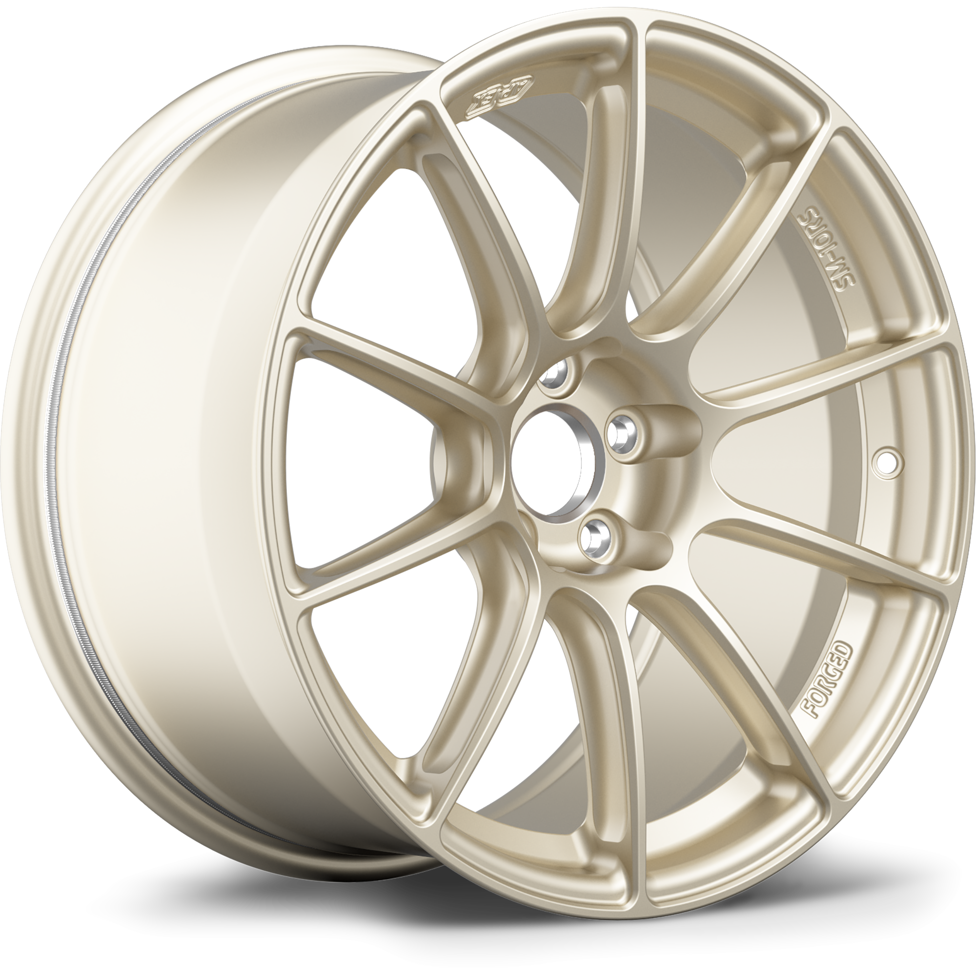 Apex SM-10RS Forged Alloy Wheel 17x9.5 ET51 5x114.3 Motorsport Gold 70.1mm CB