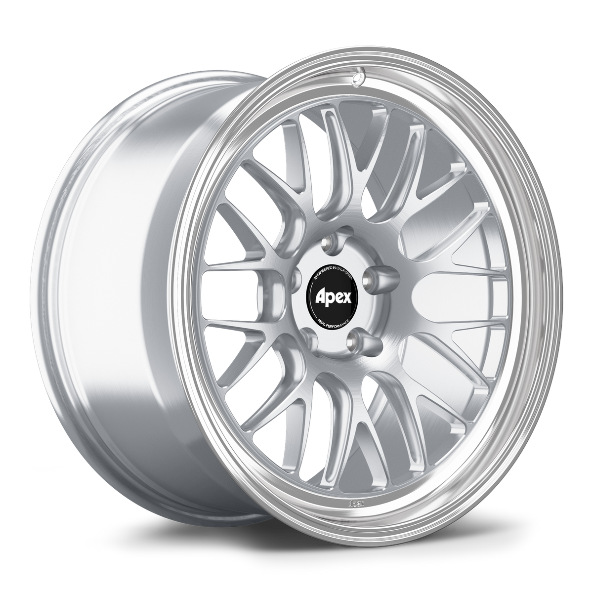 Apex ML-10RT Forged Alloy Wheel 19x11 ET26 5x114.3 Brushed Clear - Machined Lip 70.5mm CB