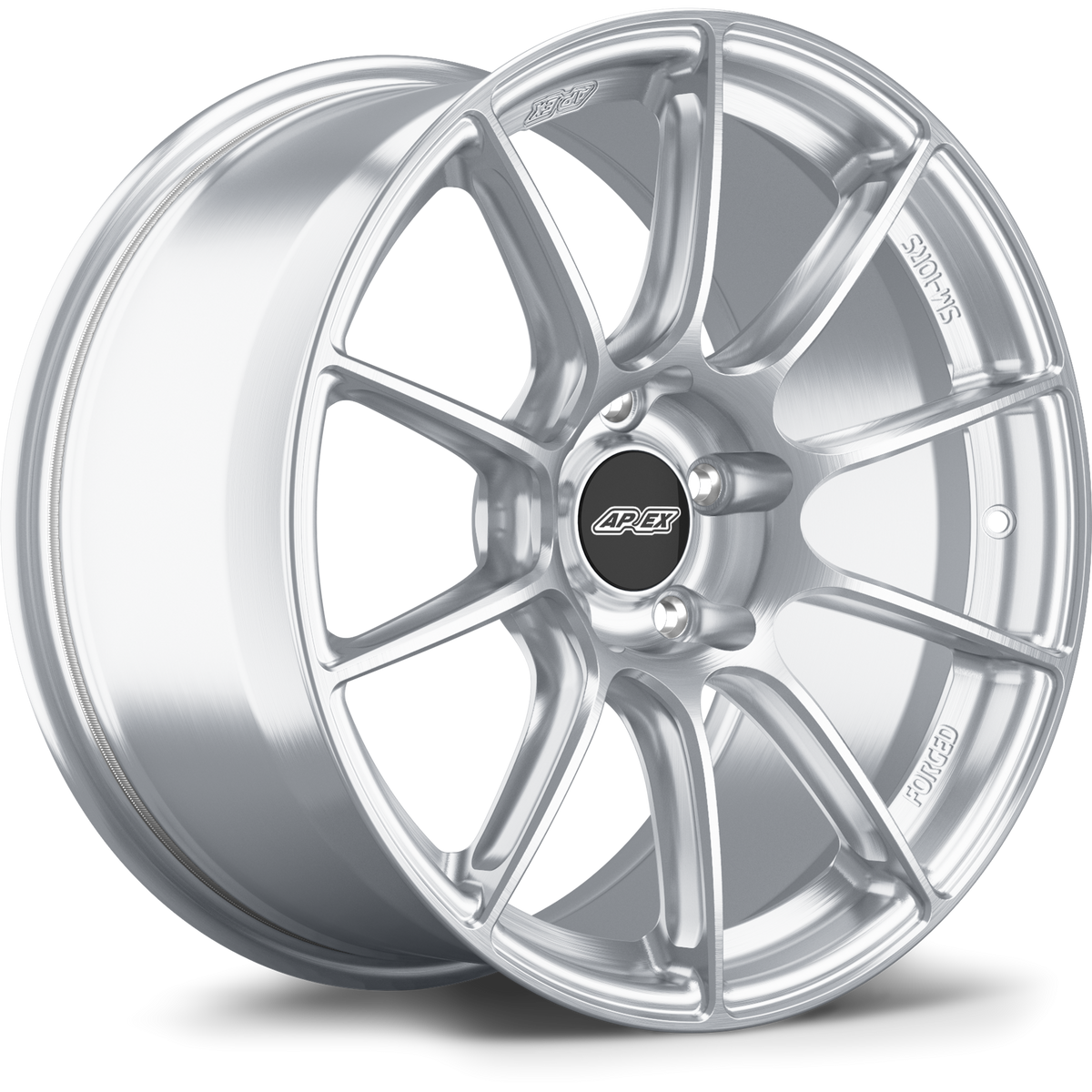 Apex SM-10RS Forged Alloy Wheel 18x10.5 ET44 5x130 Brushed Clear 71.6mm CB