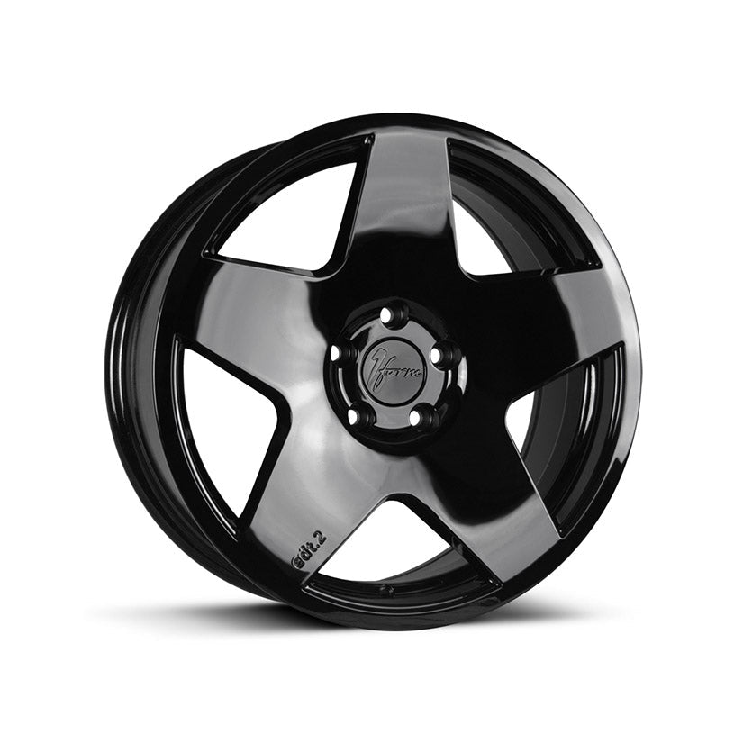 1Form Edition.2 (EDT.2) Alloy Wheel 18x8.5 ET35 5x100 Gloss Black 73.1mm CB