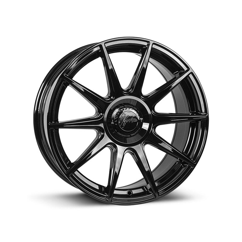 1Form Edition.3+ (EDT.3+) Alloy Wheel 17x7.5 ET35 5x100 Gloss Black 73.1mm CB