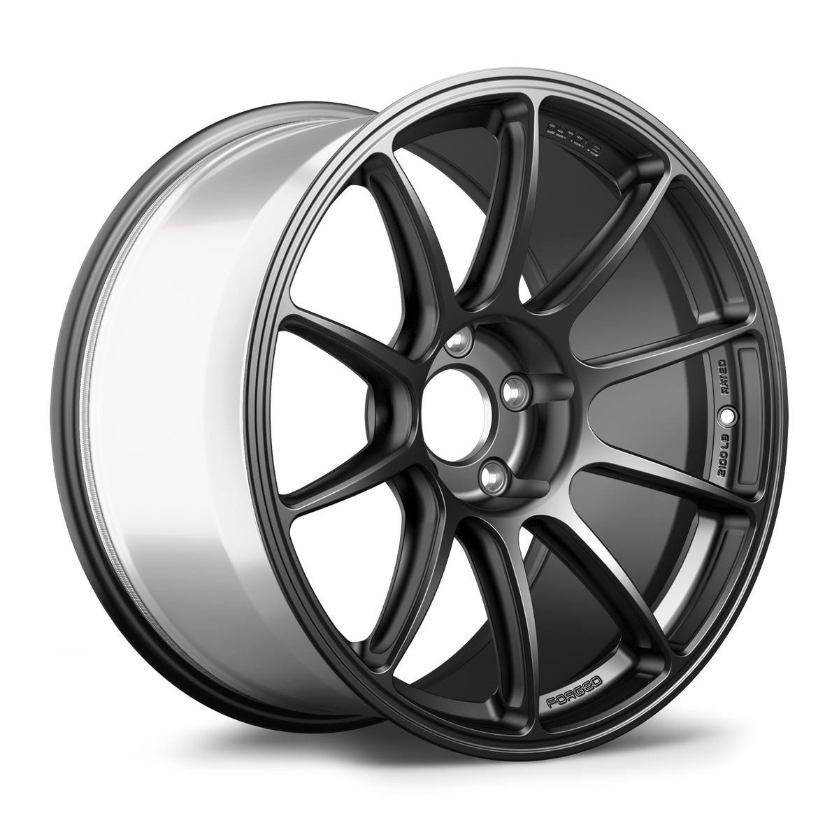 Apex SM-10RE Forged Alloy Wheel 19x9.5 ET22 5x120 Satin Black 72.56mm CB