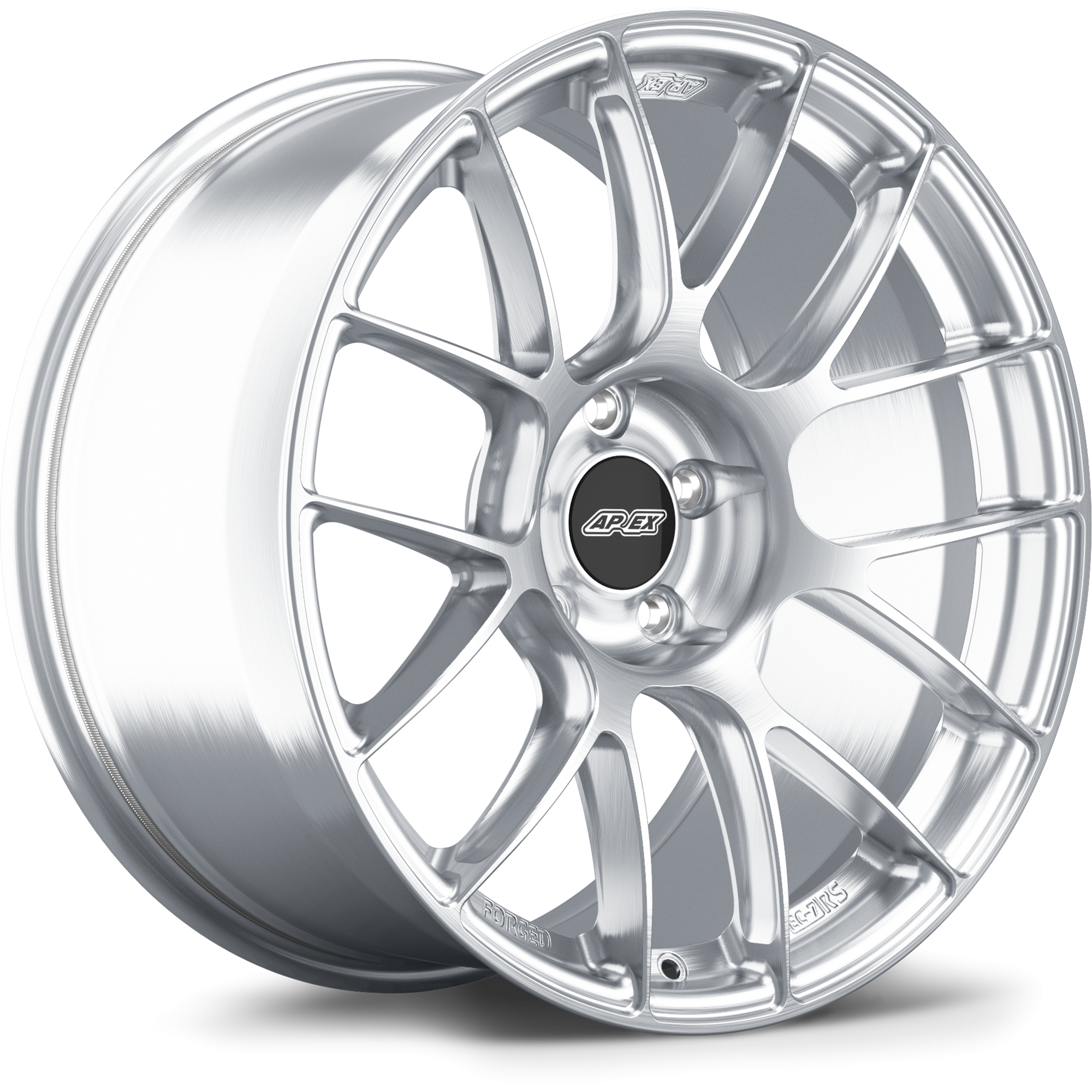 Apex EC-7RS Alloy Wheel 19x11 ET26 5x114.3 70.5mm CB Brushed Clear