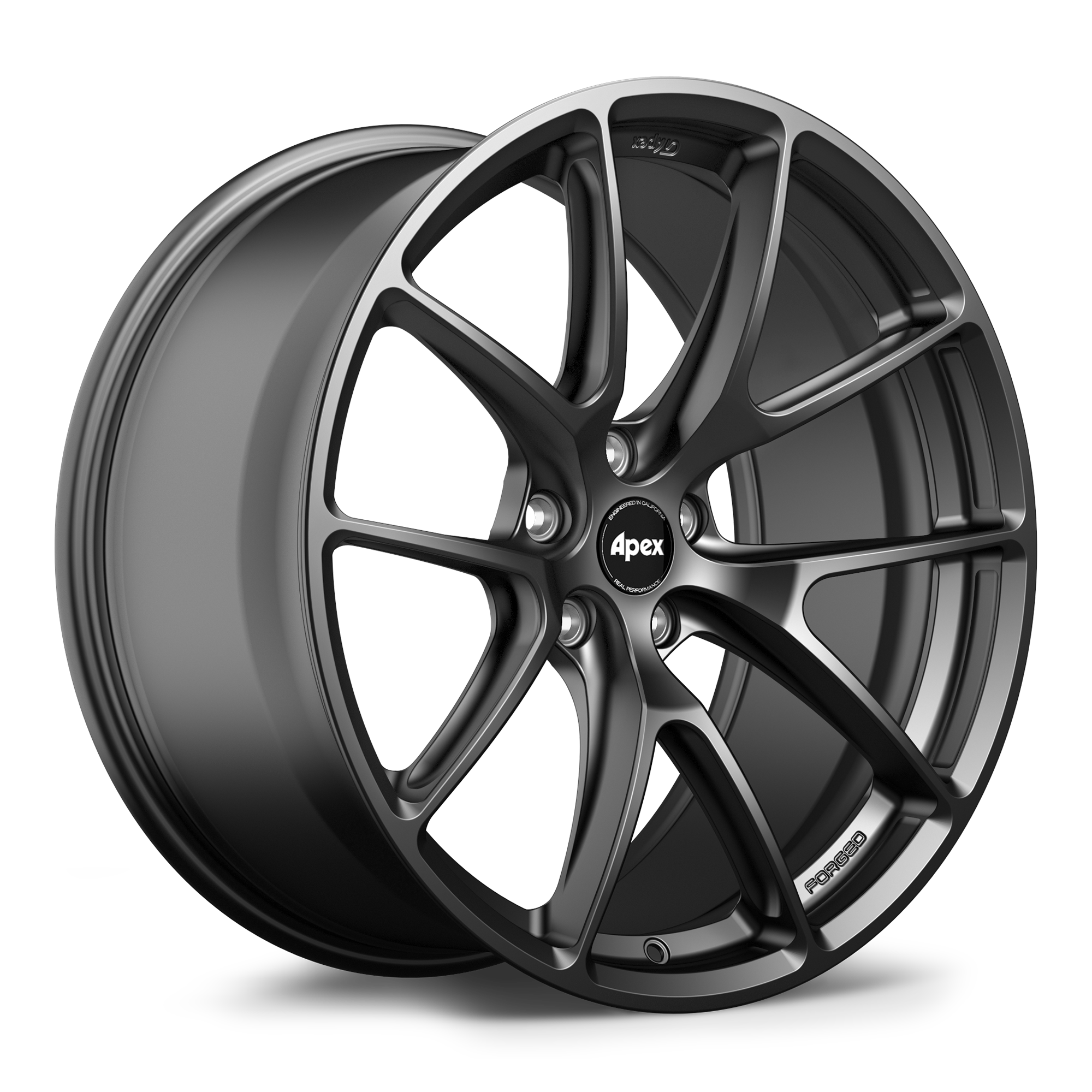 Apex VS-5RX Forged Alloy Wheel 21x10.5 ET35 5x120 Satin Black 64.1mm CB