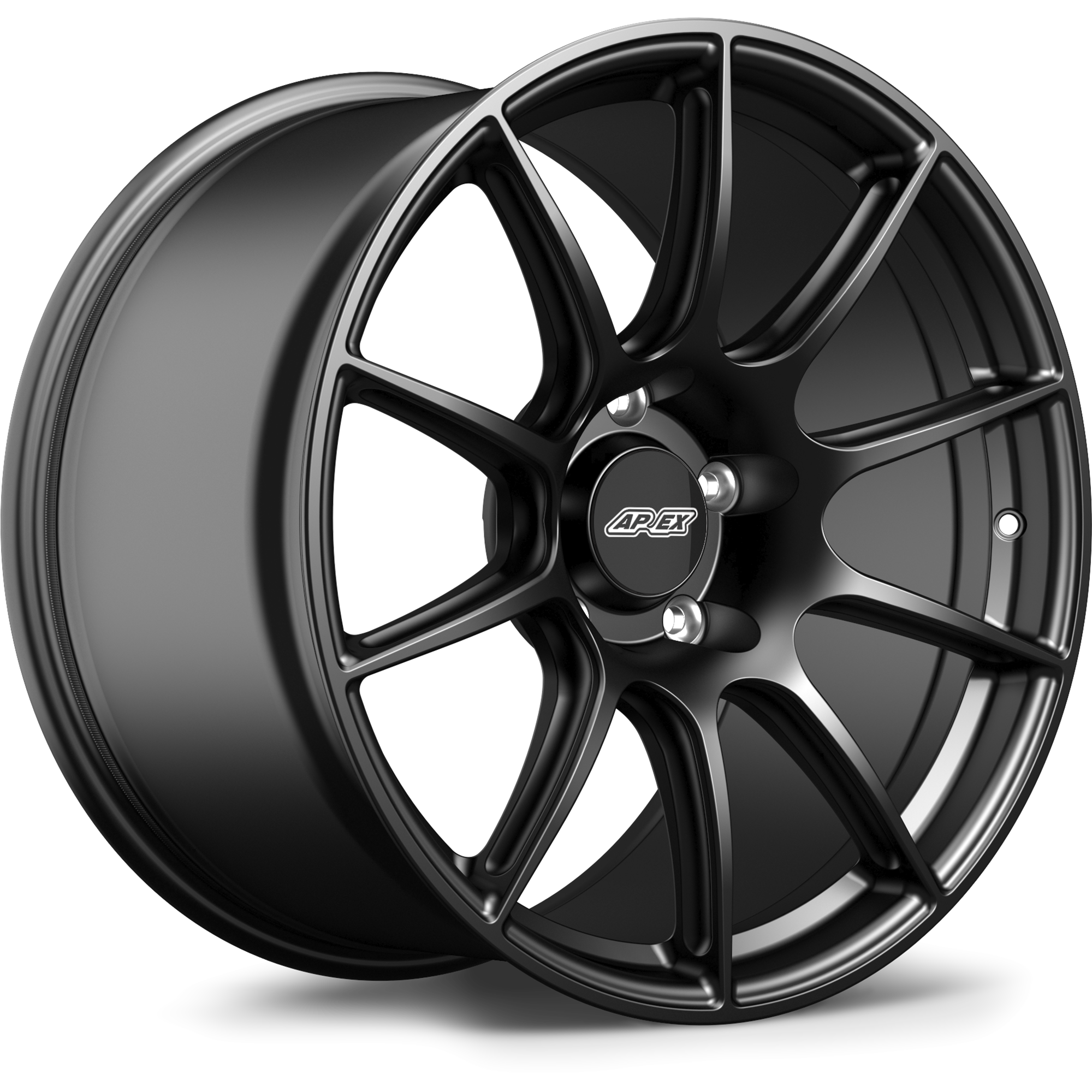 Apex SM-10 Alloy Wheel 19x11 ET26 5x114.3 Satin Black 70.5mm CB
