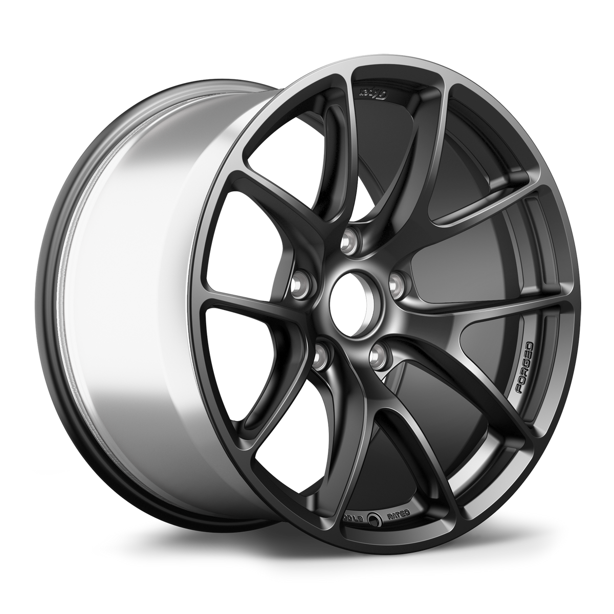 Apex VS-5RE Alloy Wheel 18x11 ET52 5x114.3 70.5mm CB Satin Black