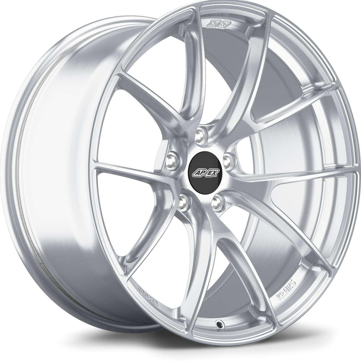 Apex VS-5RS Forged Alloy Wheel 20x11.5 ET60 5x130 Brushed Clear 71.6mm CB