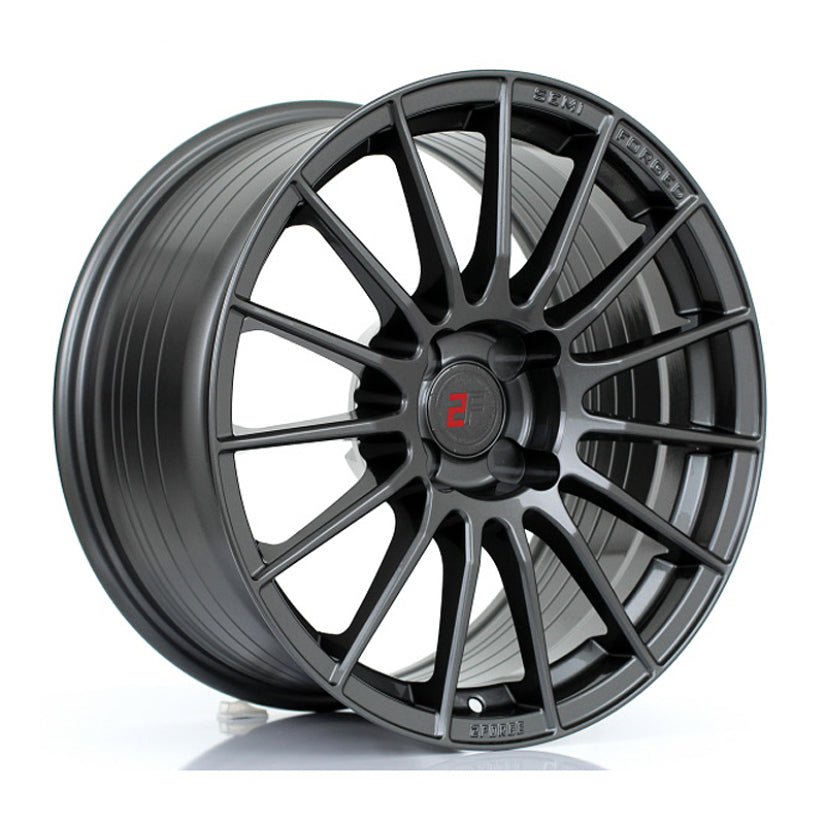 2Forge ZF1 Alloy Wheel 17x9 4x100 ET10 TO 50 72.6mm CB Gloss Gunmetal