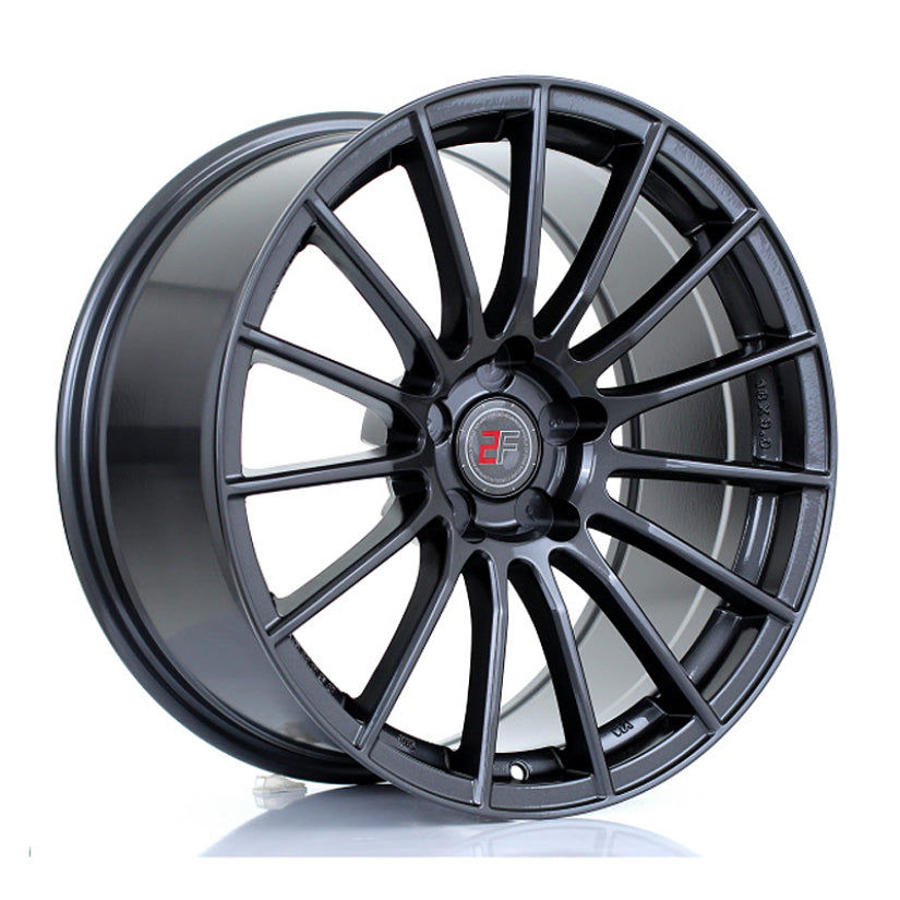 2Forge ZF1 Alloy Wheel 18x9 5x120.65 ET0 TO 38 72.6mm CB Gunmetal