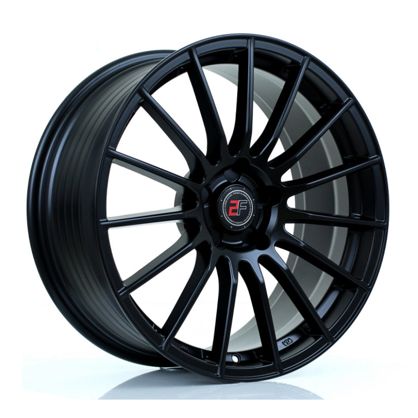 2Forge ZF1 Alloy Wheel 19x8.5 5x114 ET15 TO 45 72.6mm CB Matt Black