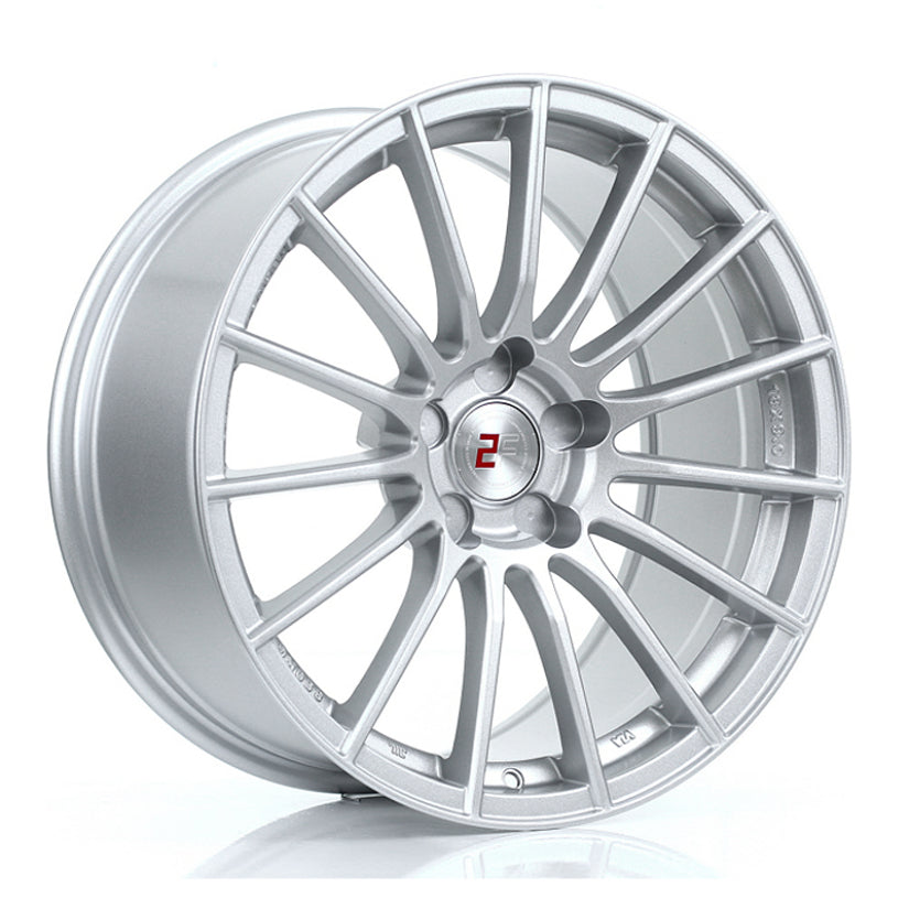 2Forge ZF1 Alloy Wheel 18x9 5x100 ET0 TO 38 72.6mm CB Silver