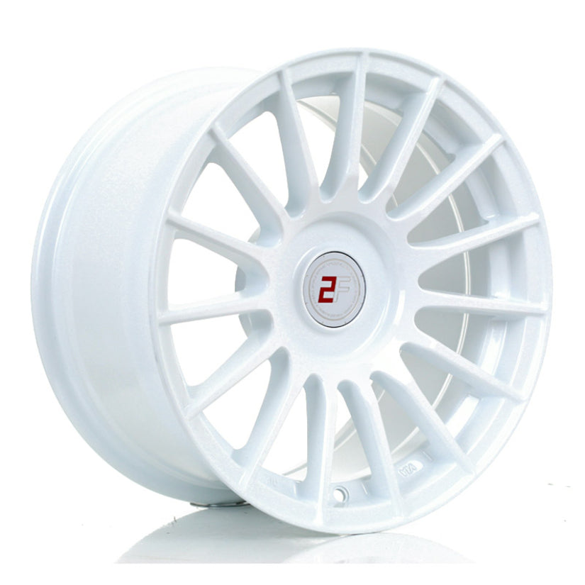 2Forge ZF1 Alloy Wheel 15x8 4x108 ET20 TO 50 72.5mm CB White