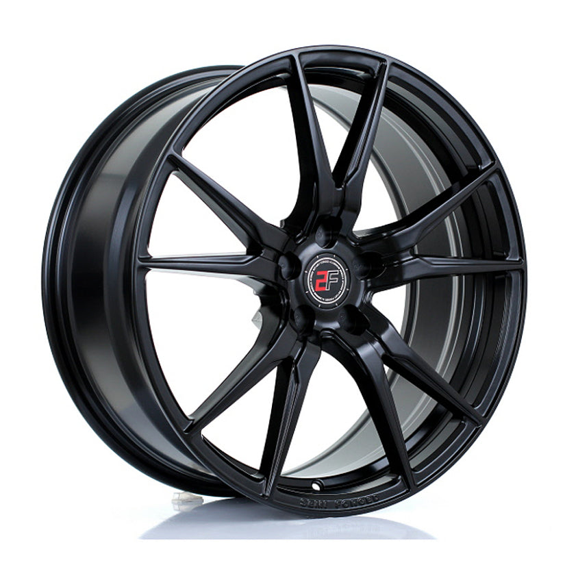 2Forge ZF2 Alloy Wheel 20x8.5 5x115 ET9 TO 45 72.6mm CB Matt Black