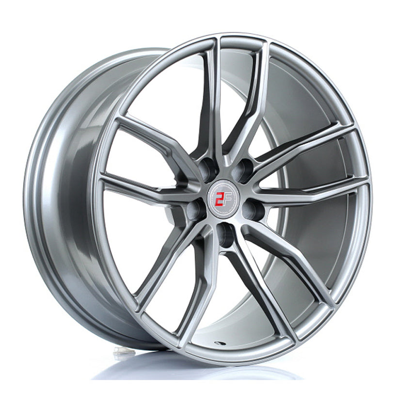 2Forge ZF4 Alloy Wheel 20x9.5 5x112 ET9 TO 45 72.6mm CB Gloss Gunmetal