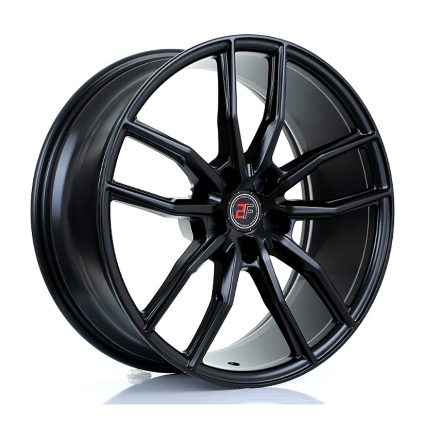 2Forge ZF4 Alloy Wheel 20x8.5 5x130 ET9 TO 50 72.6mm CB Matt Black