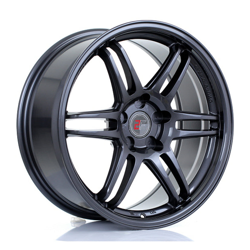 2Forge ZF5 Alloy Wheel 18x8 5x110 ET15 TO 35 72.6mm CB Gloss Gunmetal