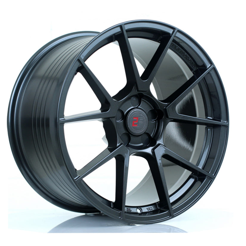 2Forge ZF6 Alloy Wheel 19x11 5x100 ET15 TO 50 72.6mm CB Gloss Gunmetal