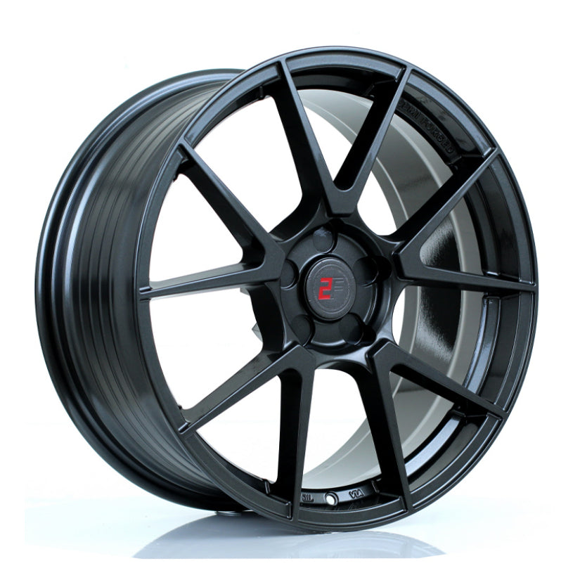 2Forge ZF6 Alloy Wheel 19x8.5 5x120.65 ET15 TO 45 72.6mm CB Gloss Gunmetal
