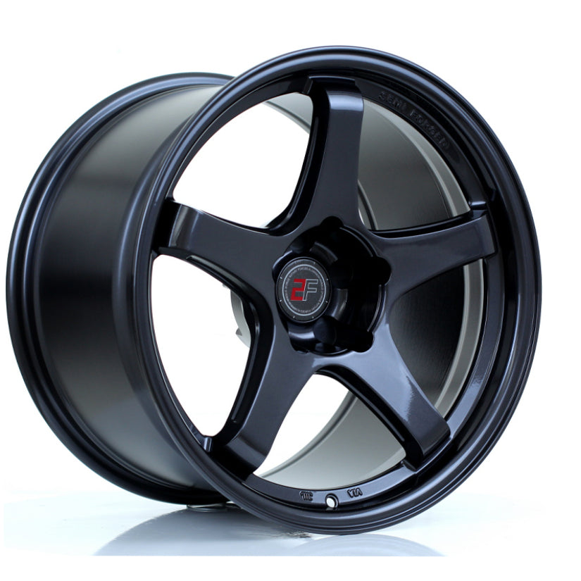 2Forge ZF7 Alloy Wheel 18x11 5x114 ET18 TO 38 72.5mm CB Gloss Gunmetal