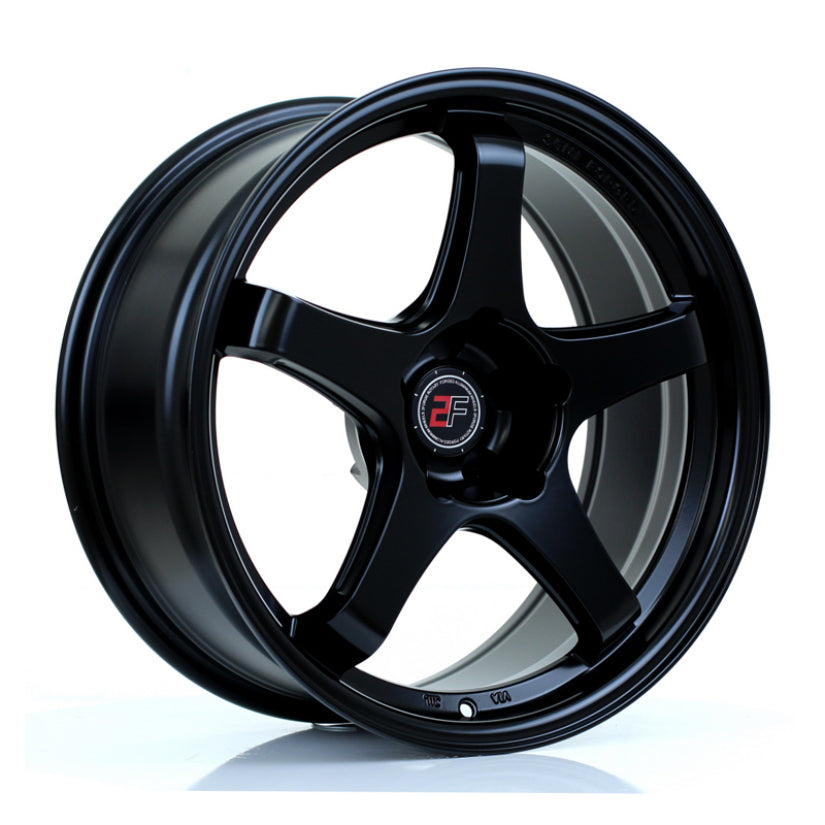 2Forge ZF7 Alloy Wheel 18x8 5x130 ET0 TO 20 72.5mm CB Matt Black