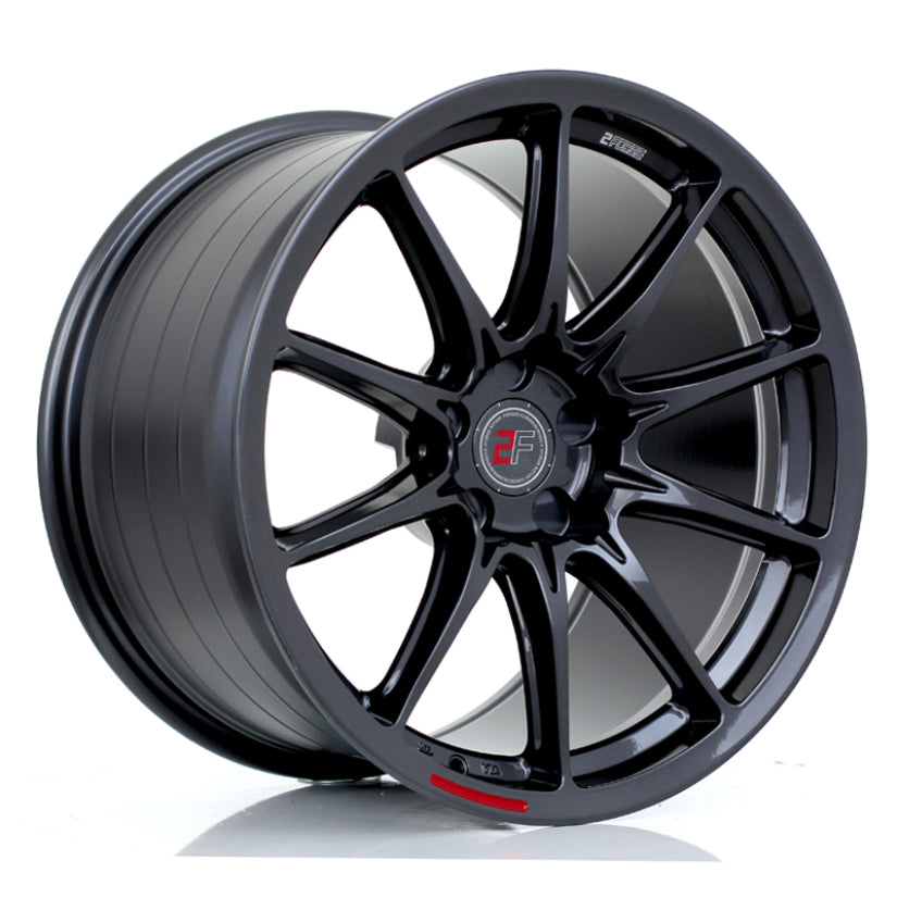 2Forge ZF8 Alloy Wheel 20x10 5x100 ET10 TO 25 72.5mm CB Gloss Gunmetal