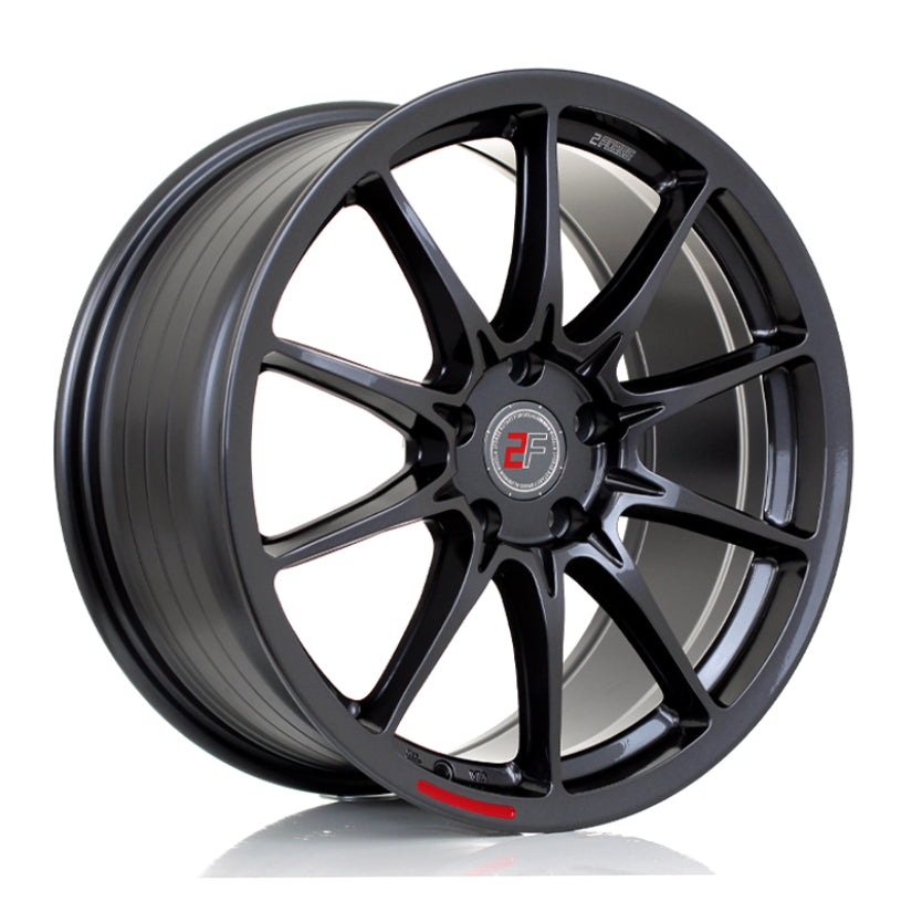2Forge ZF8 Alloy Wheel 18x8.5 5x130 ET5 TO 50 72.5mm CB Gloss Gunmetal