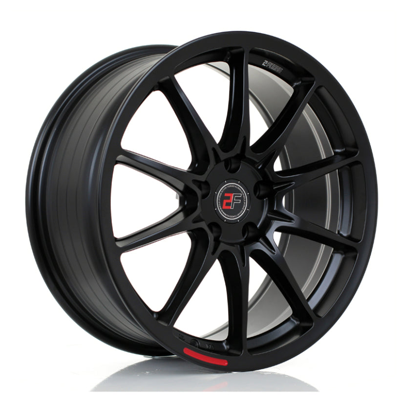 2Forge ZF8 Alloy Wheel 18x8 5x120 ET0 TO 50 72.5mm CB Matt Black