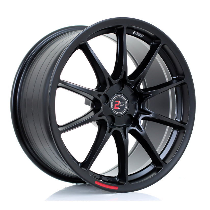 2Forge ZF8 Alloy Wheel 18x9 5x108 ET12 TO 50 72.5mm CB Matt Black