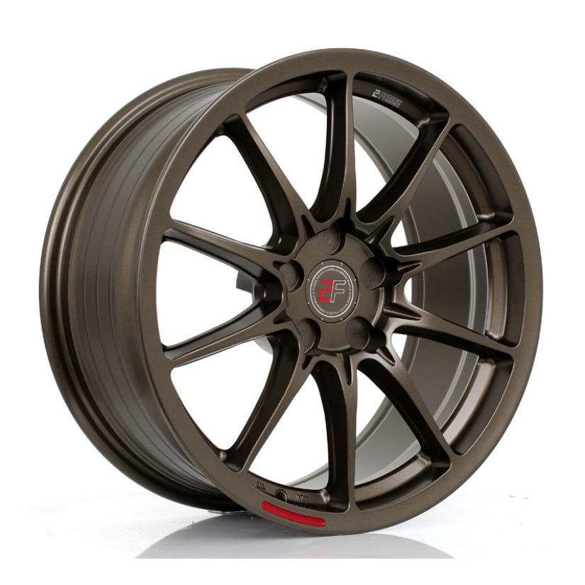 2Forge ZF8 Alloy Wheel 18x8 5x120.65 ET0 TO 50 72.5mm CB Matt Bronze