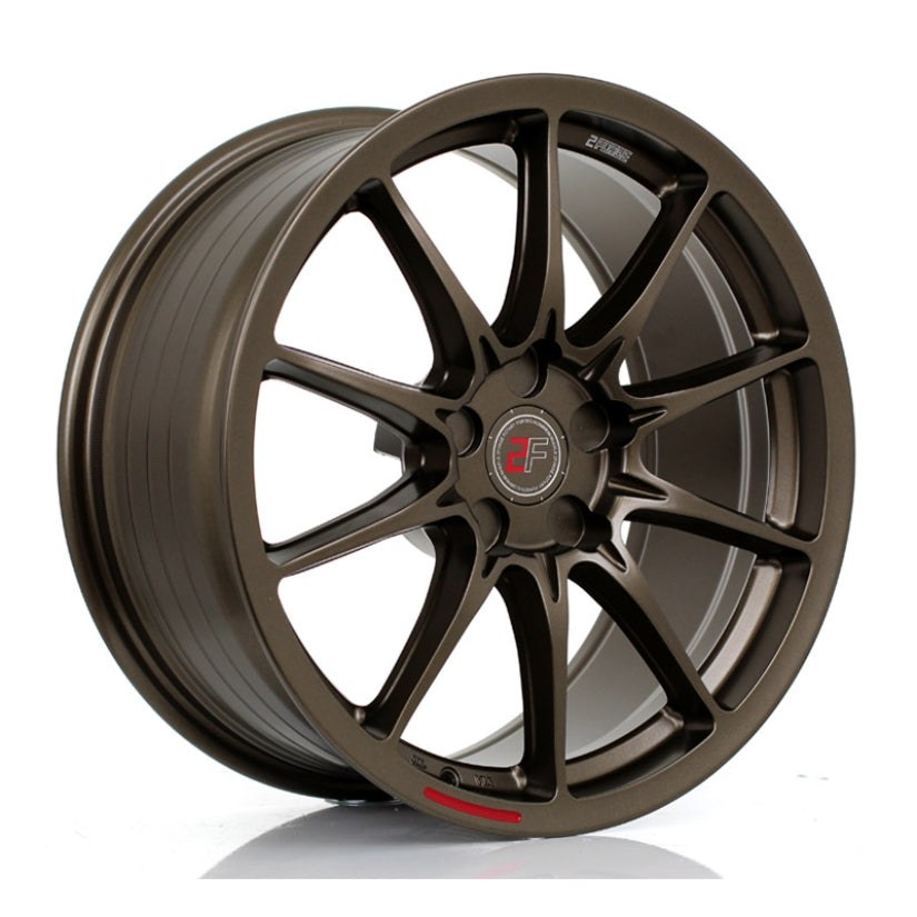 2Forge ZF8 Alloy Wheel 18x8.5 5x127 ET5 TO 50 72.5mm CB Matt Bronze