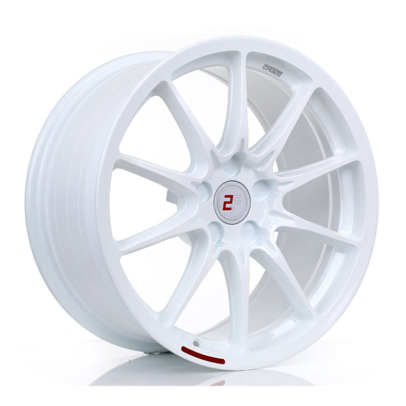2Forge ZF8 Alloy Wheel 18x10 5x105 ET15 TO 42 72.5mm CB White