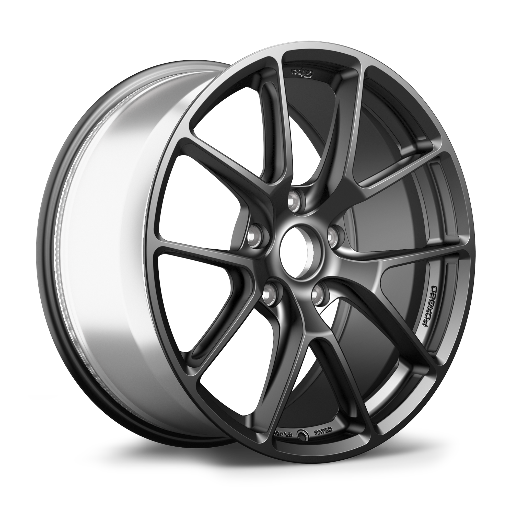 Apex VS-5RE Forged Alloy Wheel 20x11.5 ET48 5x114.3 Satin Black 70.5mm CB