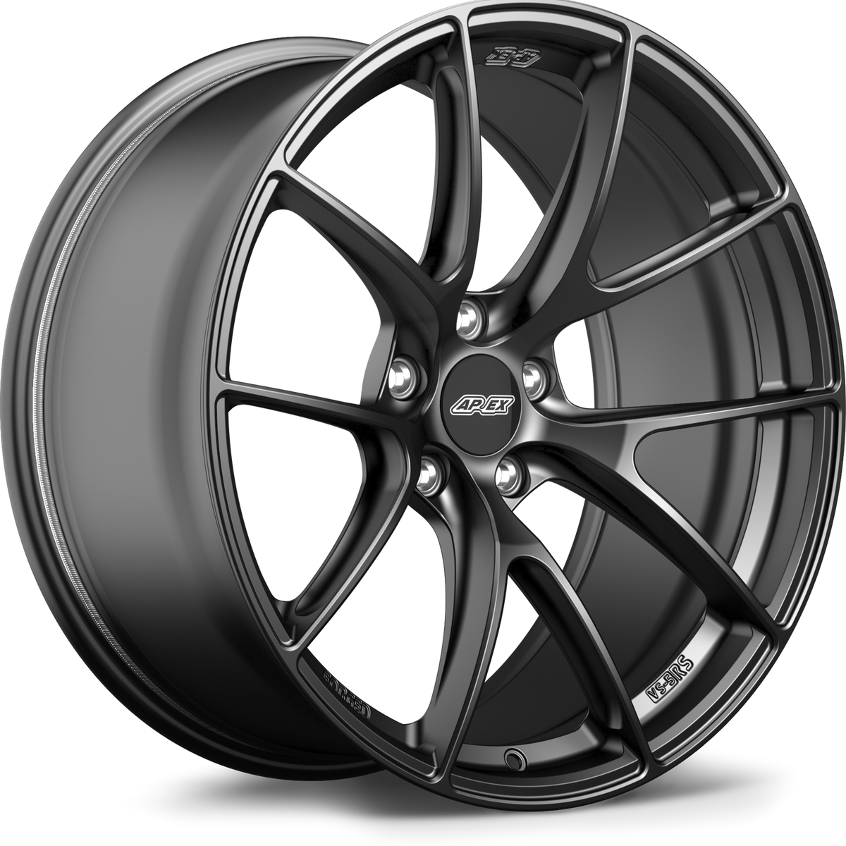 Apex VS-5RS Alloy Wheel 20x12 ET47 5x130 71.6mm CB Satin Black