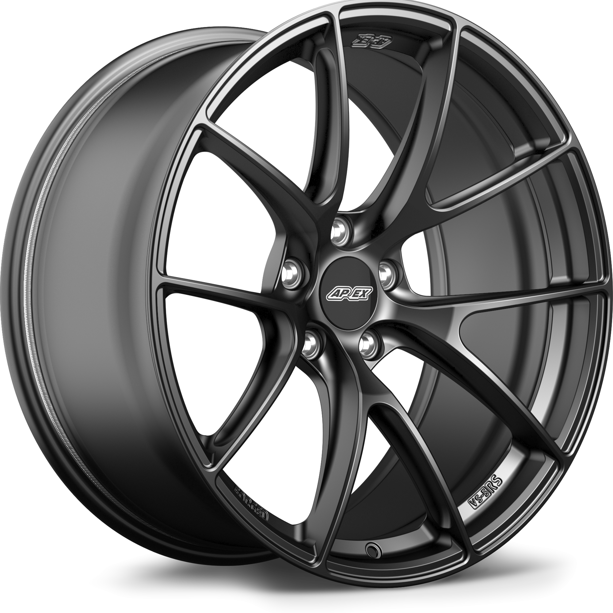 Apex VS-5RS Alloy Wheel 20x10 ET27 5x120 67.1mm CB Satin Black