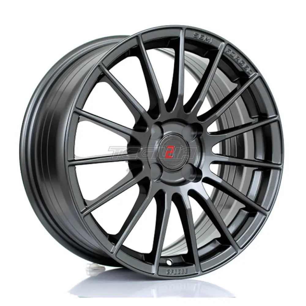2Forge ZF1 Alloy Wheel 17x7.5 4x114 ET10 TO 51 72.6mm CB Gloss Gunmetal