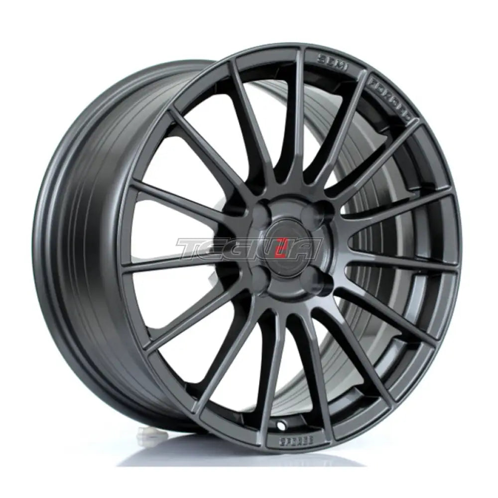 2Forge ZF1 Alloy Wheel 17x8 4x98 ET10 TO 58 72.6mm CB Gloss Gunmetal