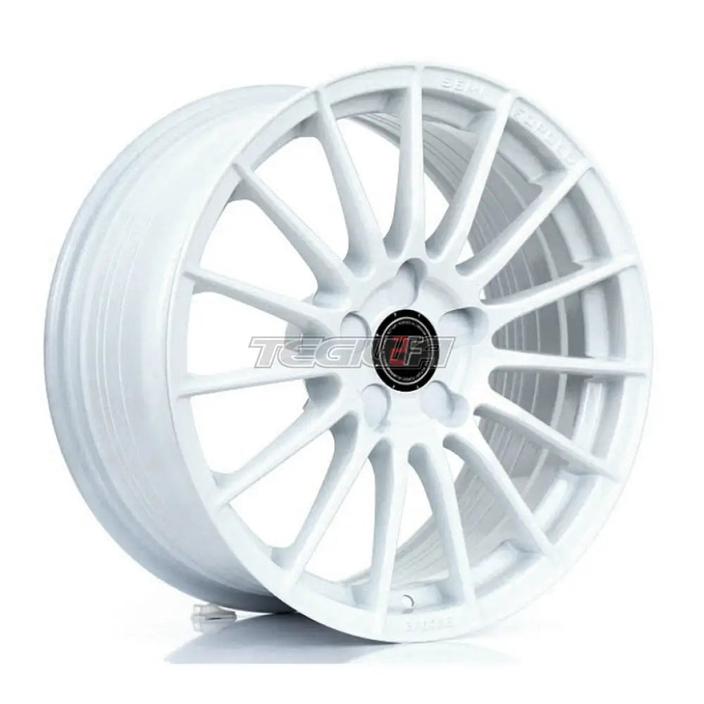 2Forge ZF1 Alloy Wheel 17x8 5x112 ET10 TO 58 72.6mm CB White