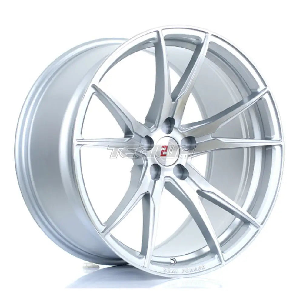 2Forge ZF2 Alloy Wheel 20x10.5 5x128 ET9 TO 40 72.6mm CB Silver Polished Face