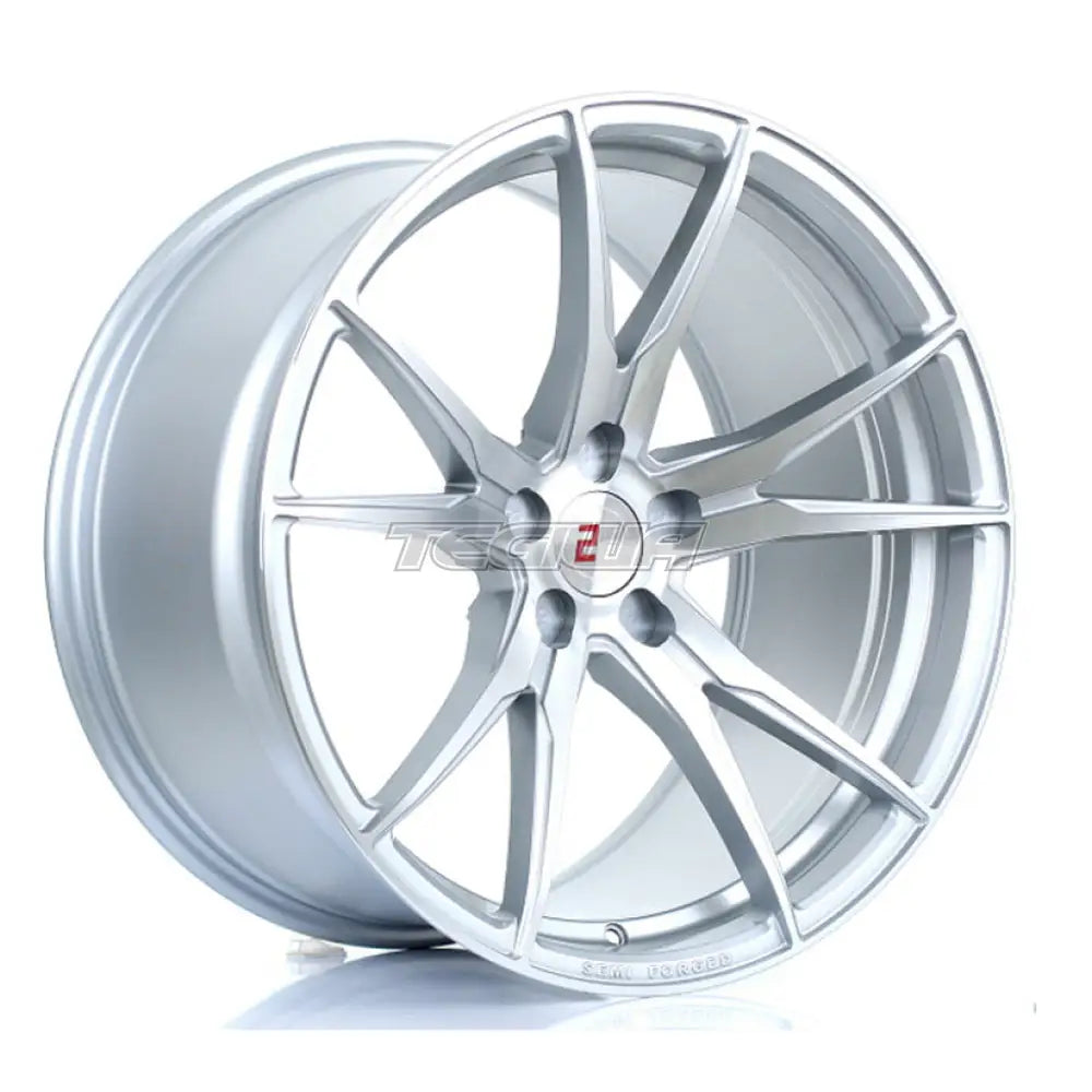 2Forge ZF2 Alloy Wheel 20x11 5x128 ET15 TO 46 72.6mm CB Silver Polished Face